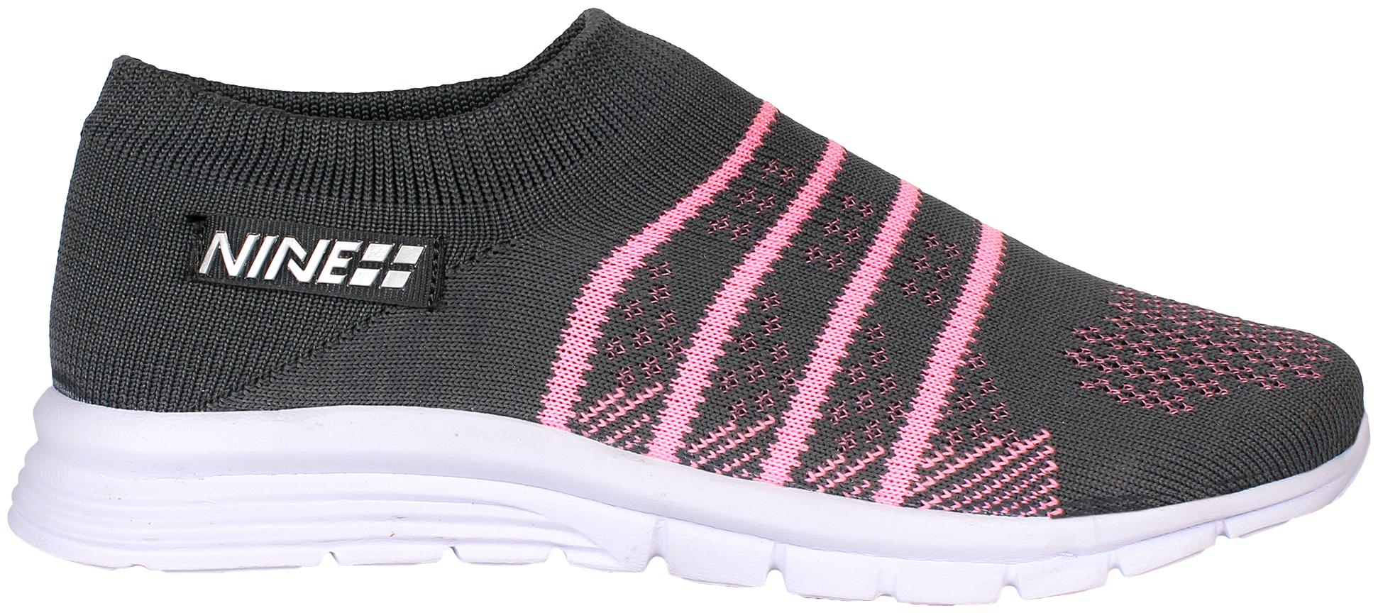 

NINE PLUS Women Nineplus Glide Running Shoes ( Grey )