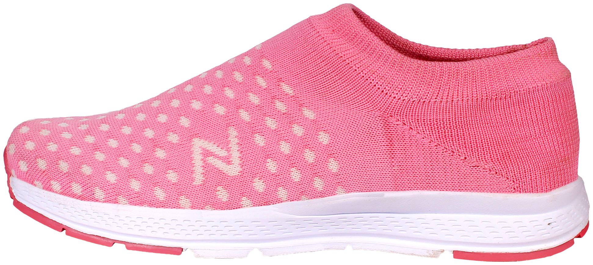 

NINE PLUS Women Nineplus Polka Running Shoes ( Pink )