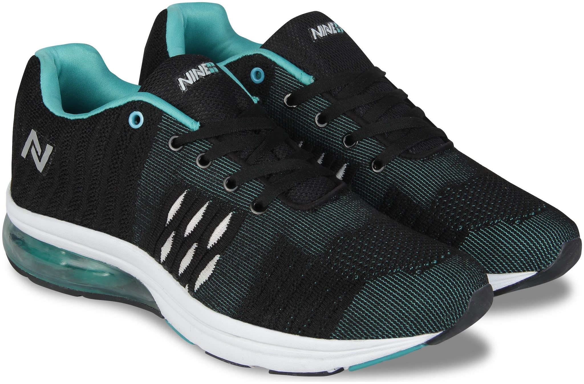 

NINE PLUS Men Nineplus Fever9 Running Shoes ( Black )