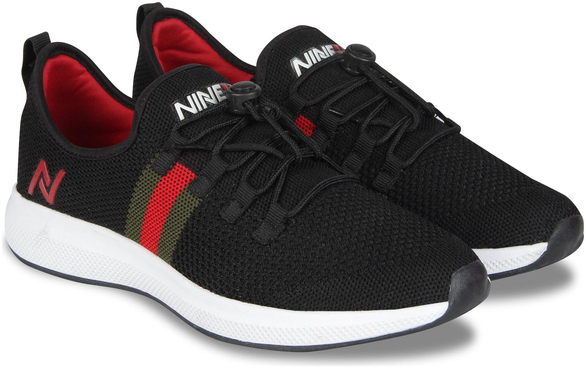 

NINE PLUS Men Nineplus Pure9 Running Shoes ( Black )