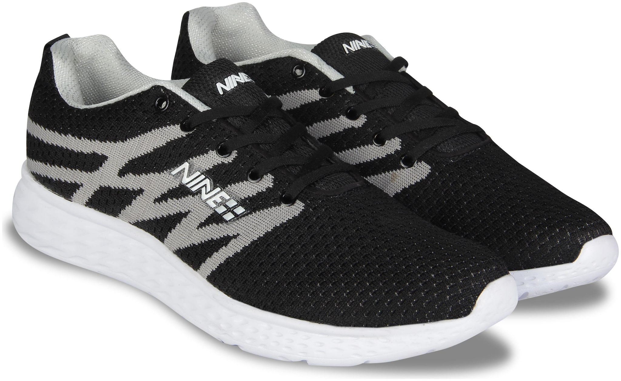 

NINE PLUS Men Nineplus Demon Running Shoes ( Black )