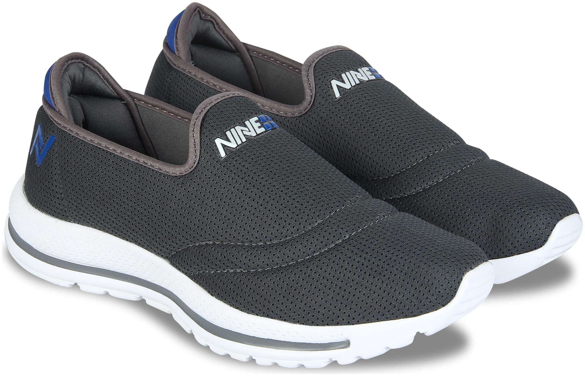 

NINE PLUS Men Nineplus StreetWalker Running Shoes ( Grey )
