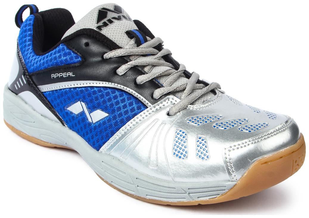 

Nivia Men Non Marking Badminton Squash Shoes (Multi-Color)
