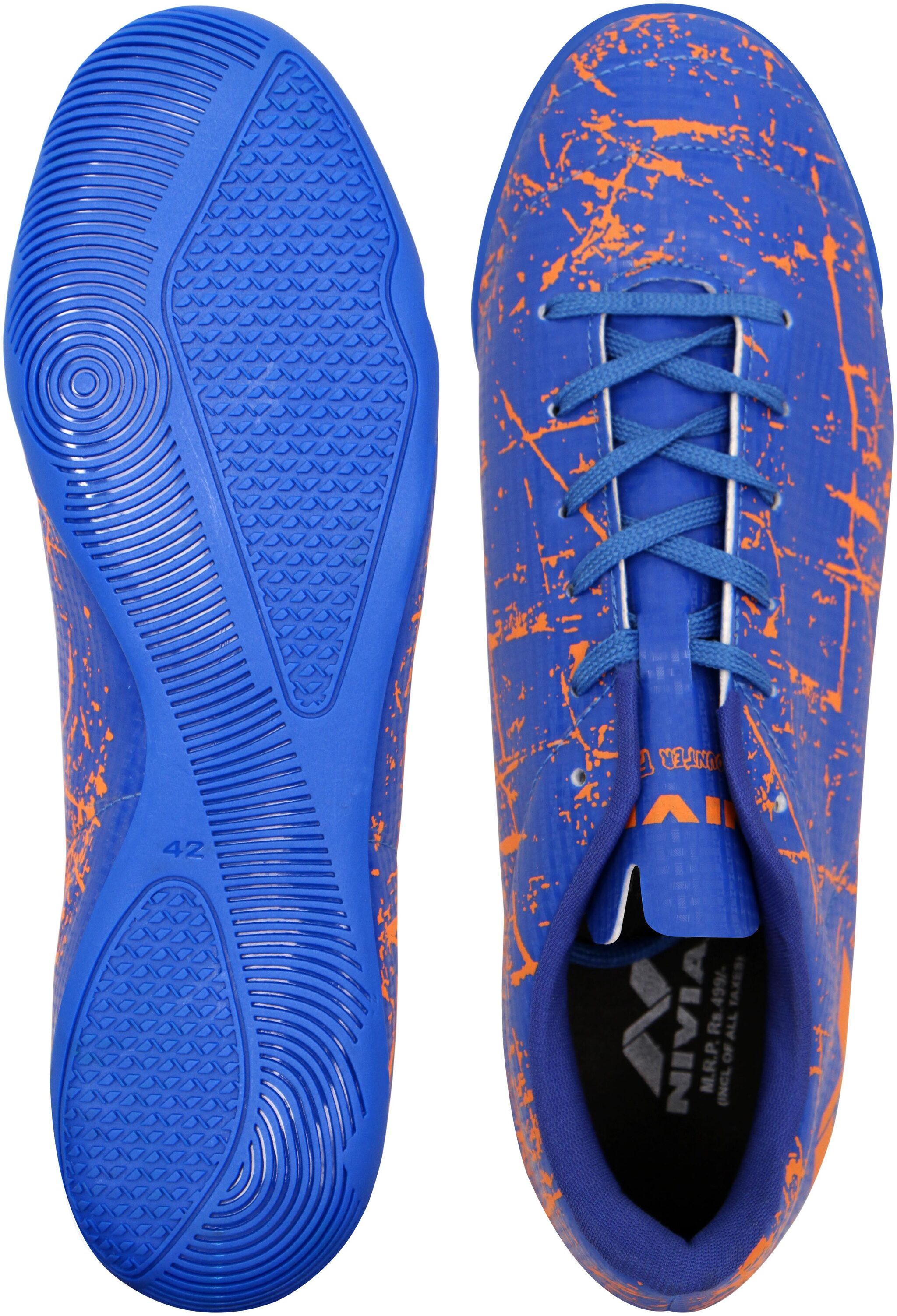 nivia encounter football futsal shoes