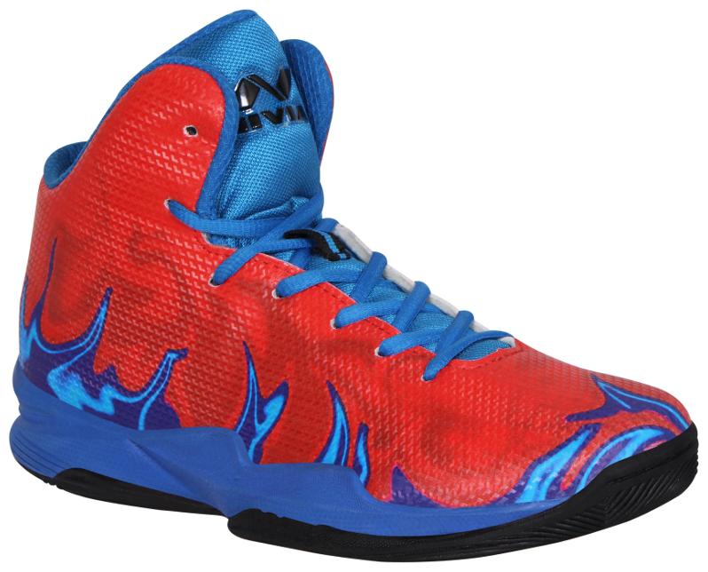 

NIVIA PHANTOM-2017 BASKETBALL SHOE RED BLUE(UK 06)