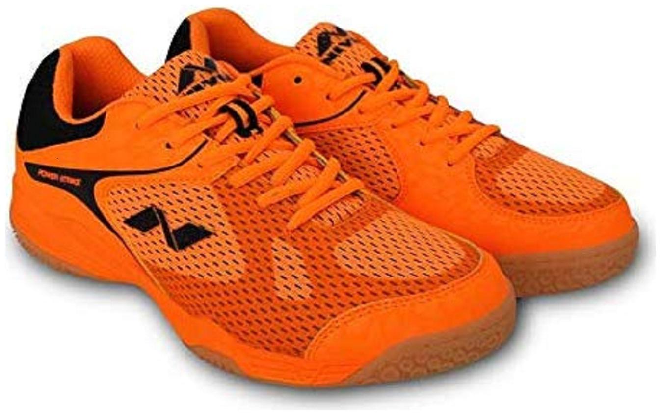 

Nivia Men Non Marking Badminton Squash Shoes (Orange)