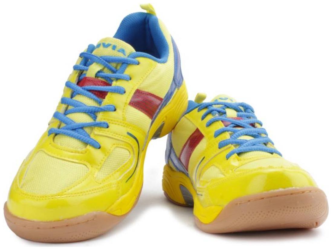 

Nivia Men Badminton Squash Shoes ( Yellow )