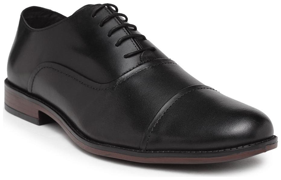 

Noble Curve Leather Oxford shoes