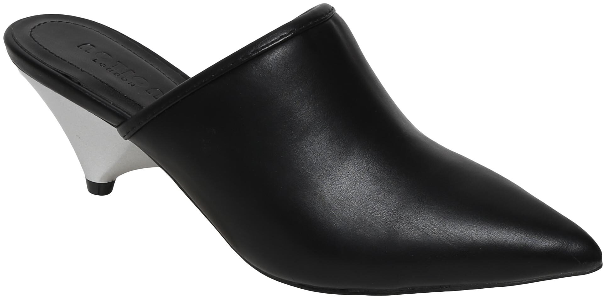 

NOTION LONDON Women Black Heeled Gladiators