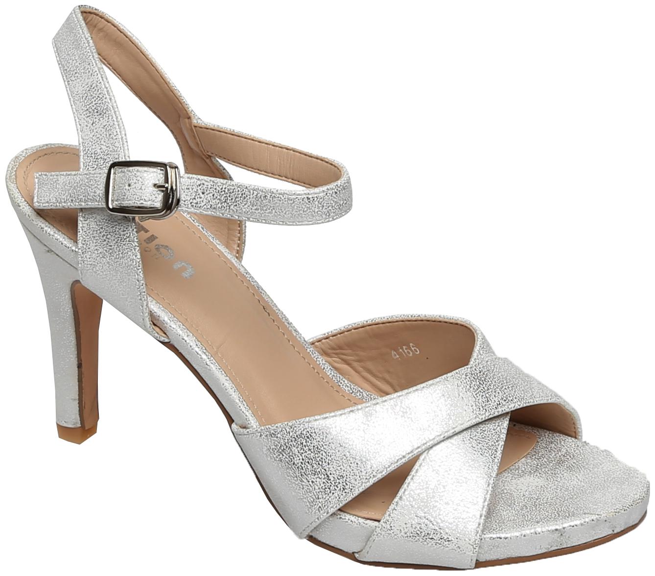 

NOTION LONDON Women Silver Heeled Gladiators