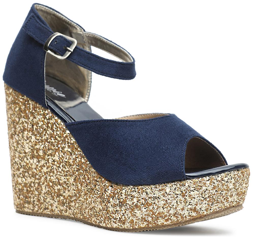 

Nupie Women Blue Wedges