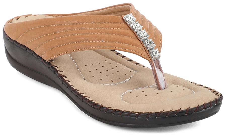 

Nupie Women Comfort toe separator sandal