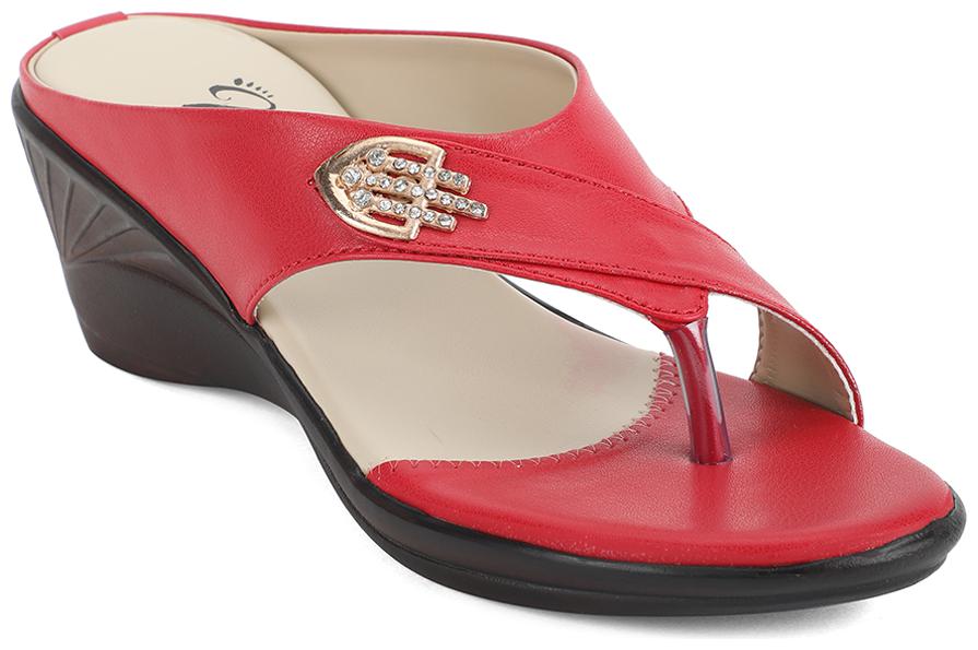 

Nupie Women Red Wedges