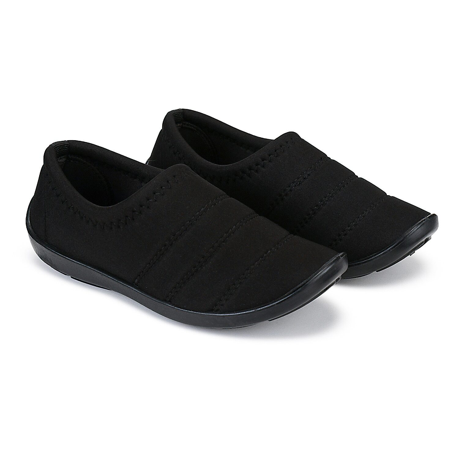 

Oricum Women Black Slip-On Shoes