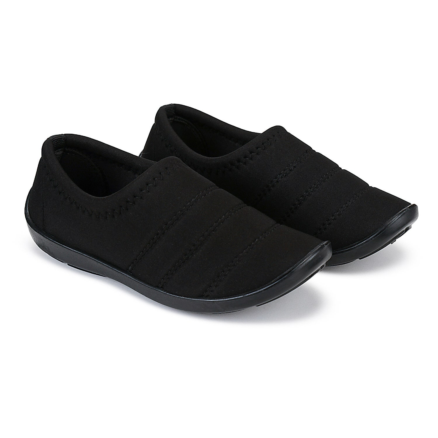 

Oricum Women Black Slip-On Shoes
