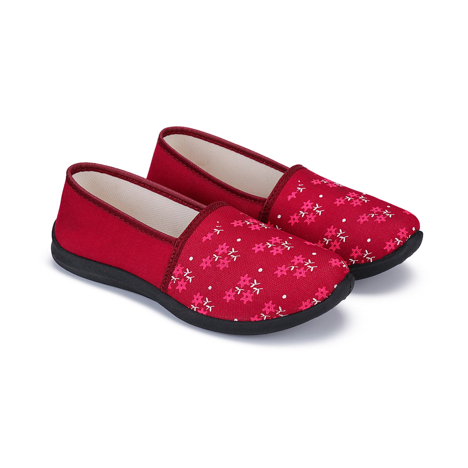 

Oricum Women Red Slip-On Shoes