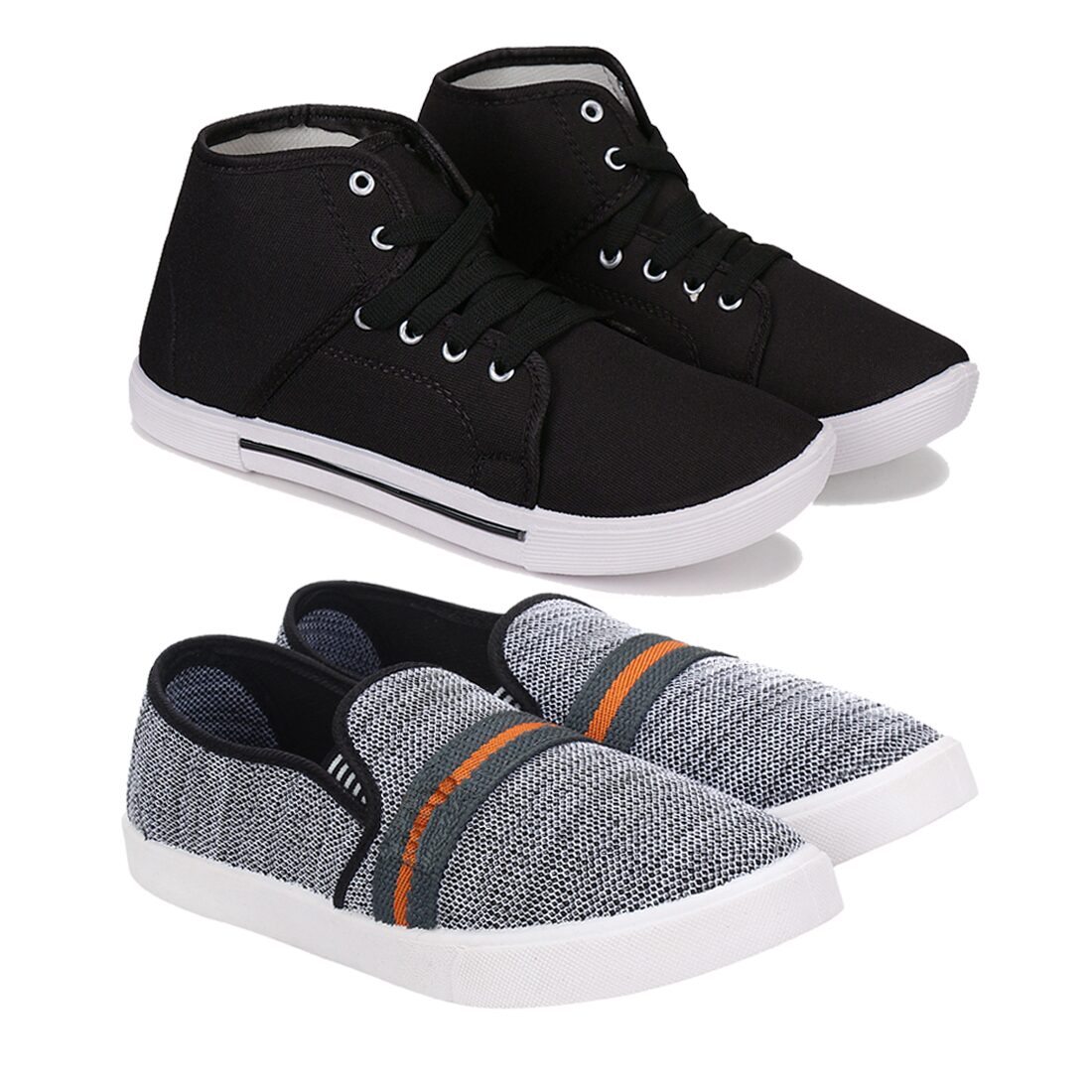 

Oricum Latest Stylish Casual sneakers Loafer shoe for men pack of 2-combo-303-1032