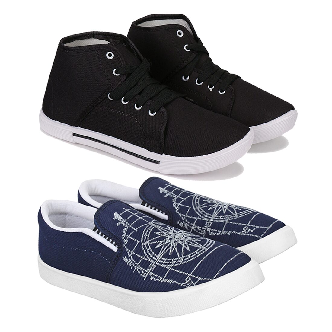 

Oricum Latest Stylish Casual sneakers Loafer shoe for men pack of 2-combo-303-461