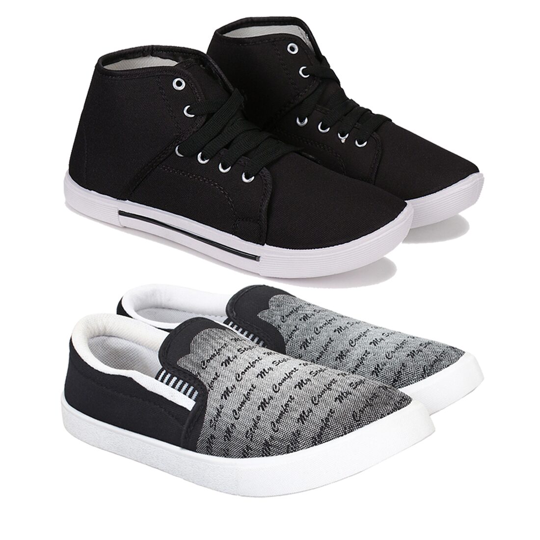 

Oricum Latest Stylish Casual sneakers Loafer shoe for men pack of 2-combo-303-720