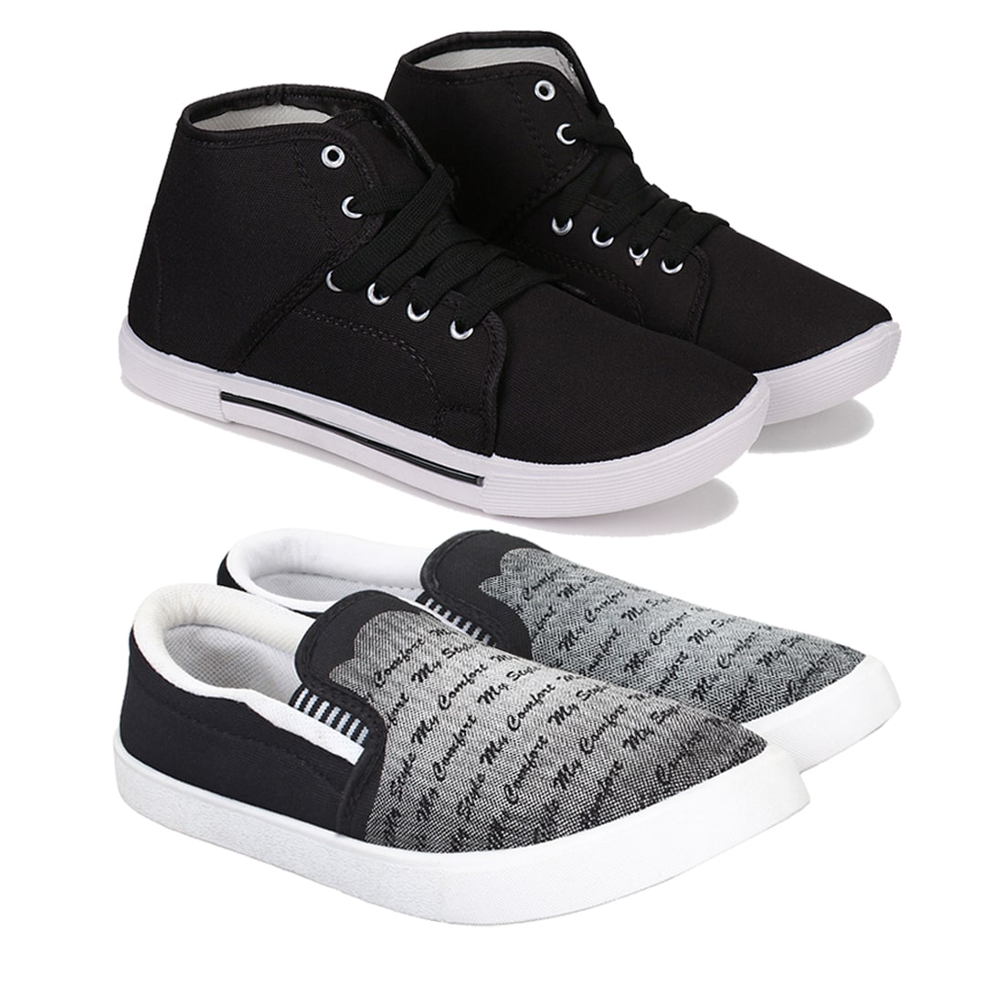 

Oricum Latest Stylish Casual sneakers Loafer shoe for men pack of 2-combo-303-720