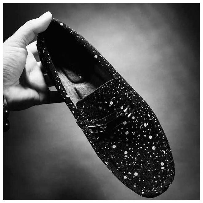

Ovexa Men Black Loafers