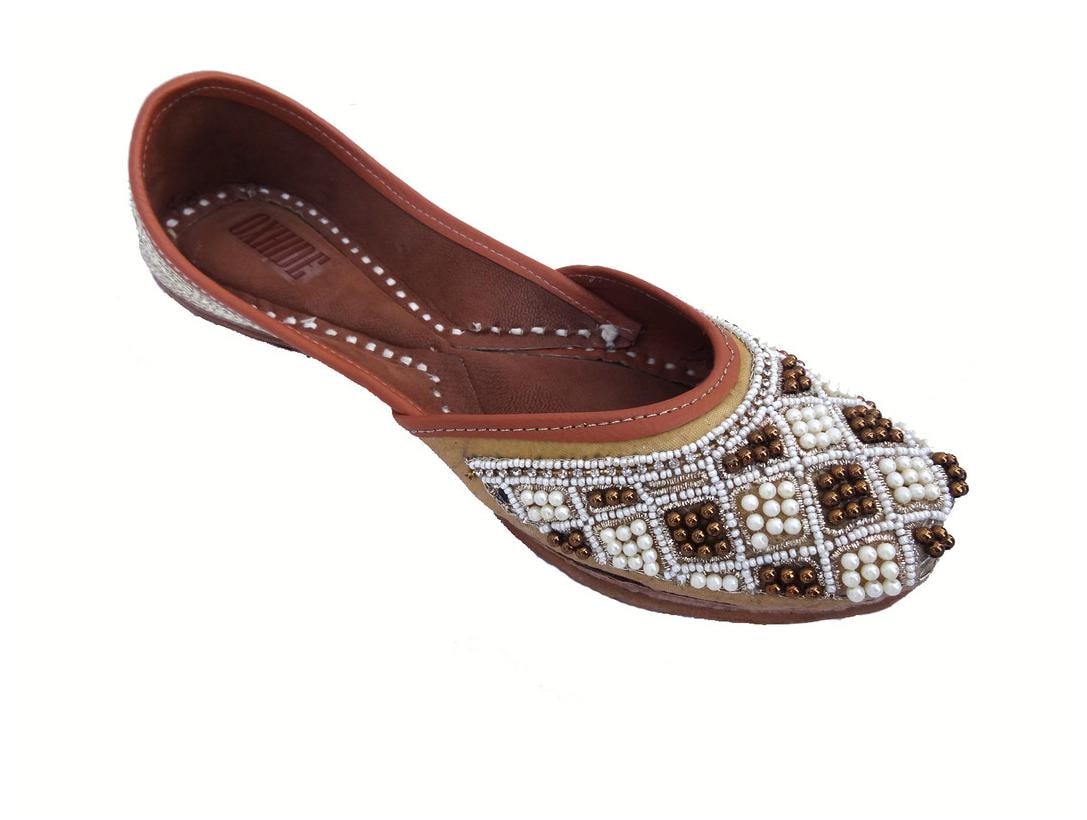

Oxhide Women Brown Mojaris