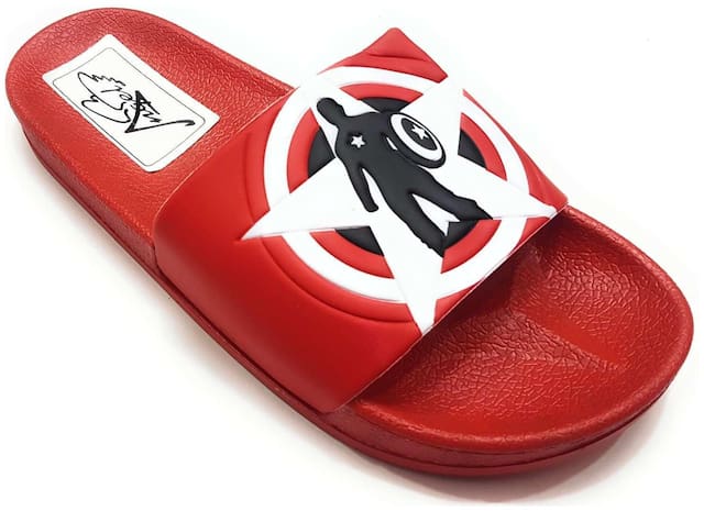 Pampys Angel Sliders For Men ( Red )