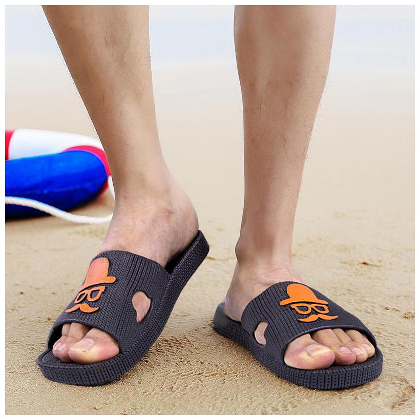 

Pampys Angel Men Black Sliders