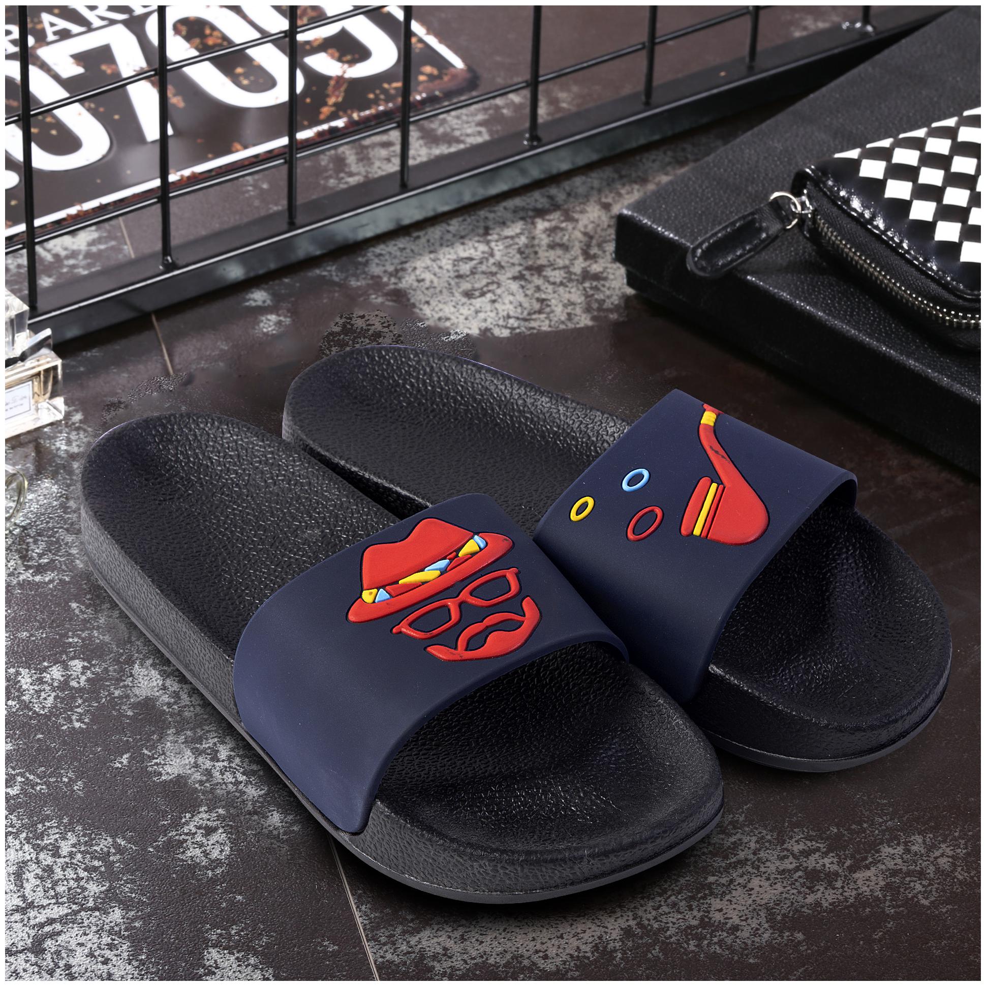 

Pampys Angel Men Blue Sliders