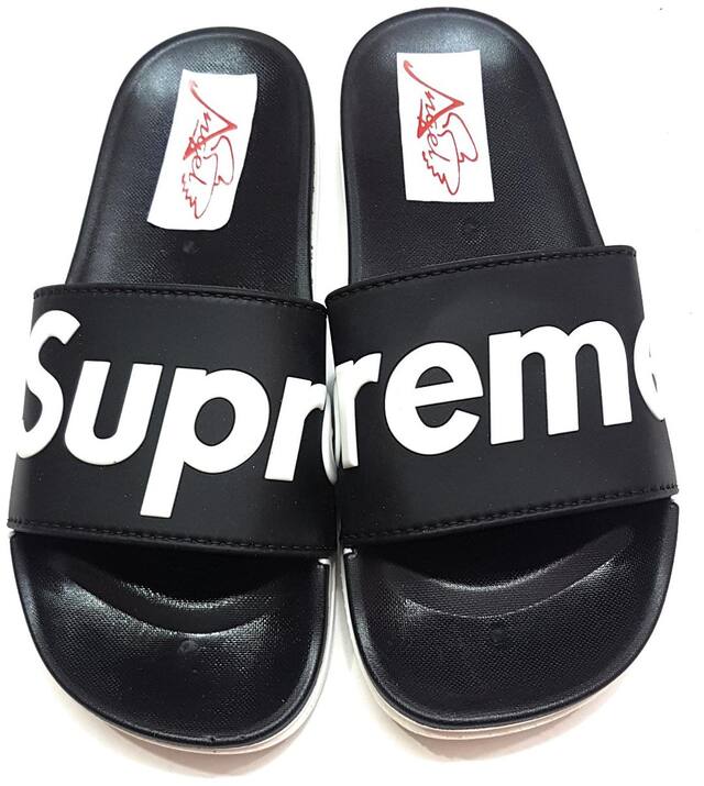 Pampys Angel Sliders For Men ( Black )