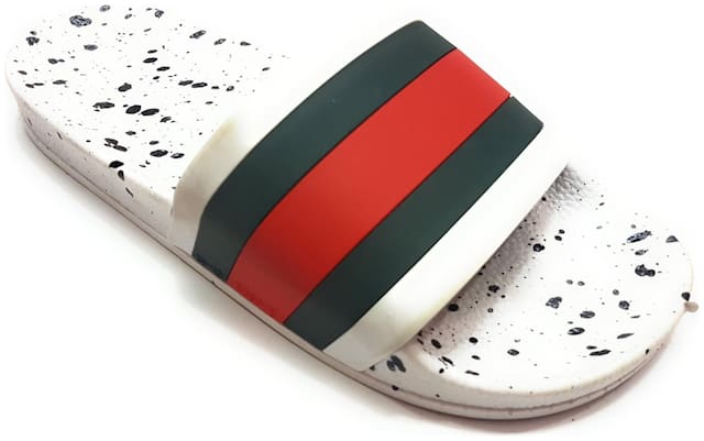 Pampys Angel Sliders For Men ( White )