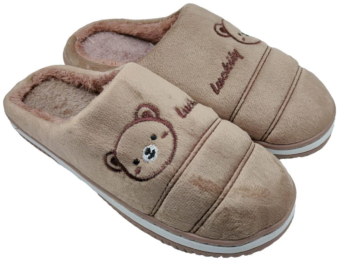 

Pampys Angel W20 M Luckily Winter Fur Slipper Flip Flops for Men