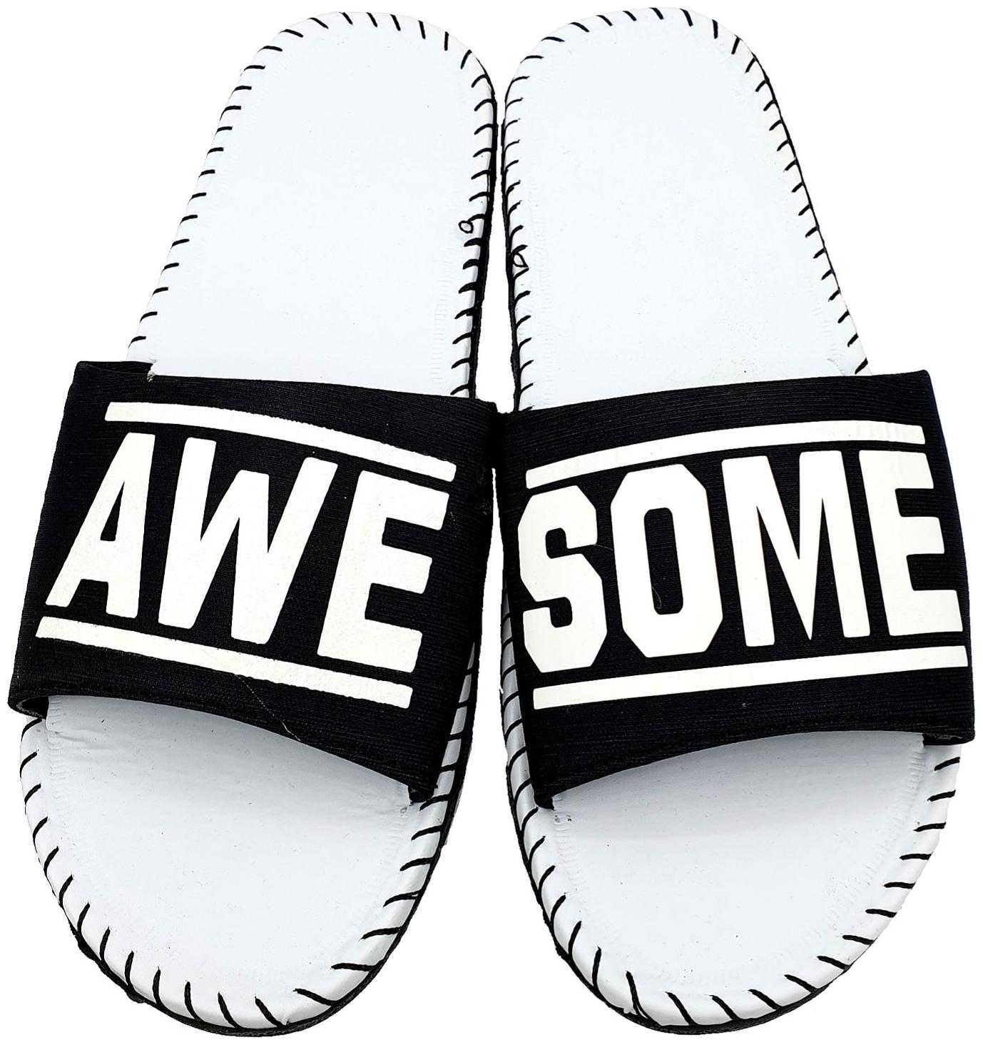 

Pampys Angel Men White Sliders
