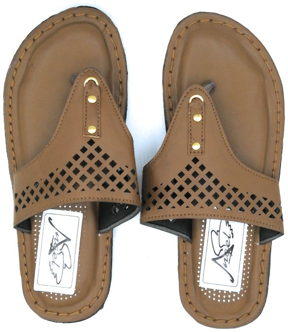 

Pampys Angel Men Tan Sliders