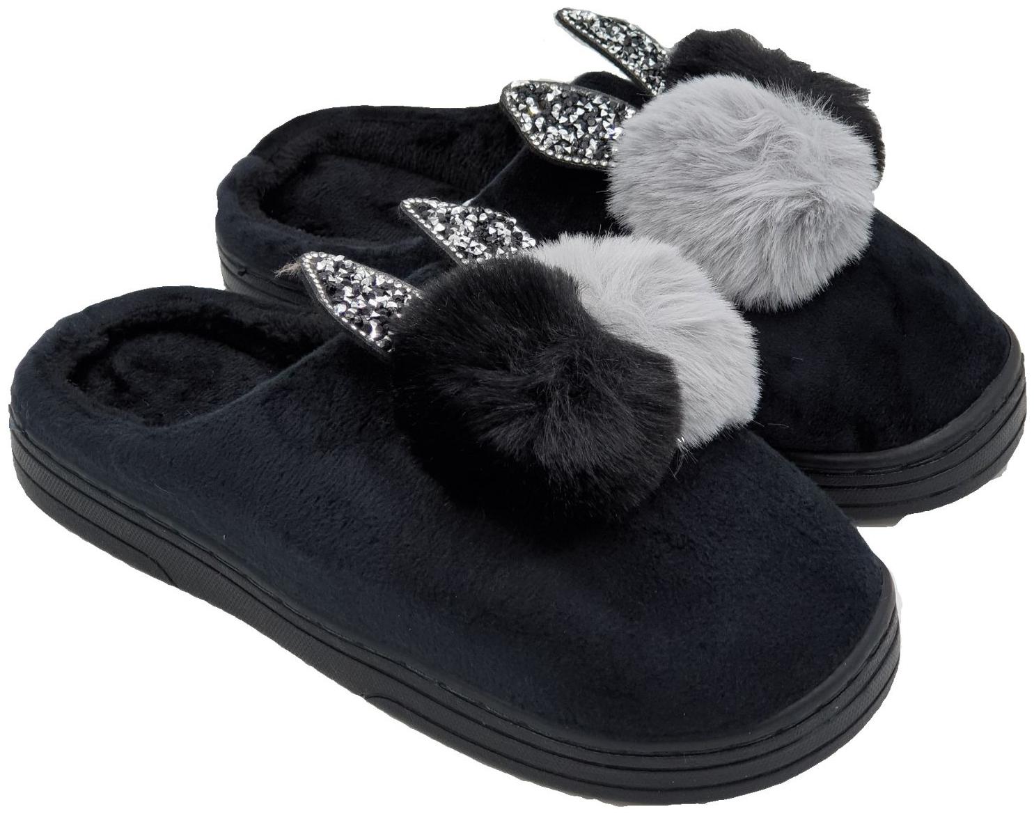 

Pampys Angel Women Black Mules