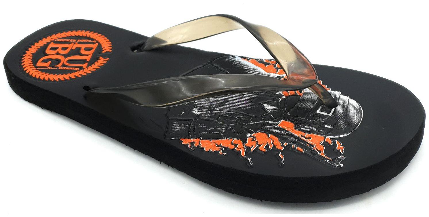

Pampys Angel Men Black Sliders