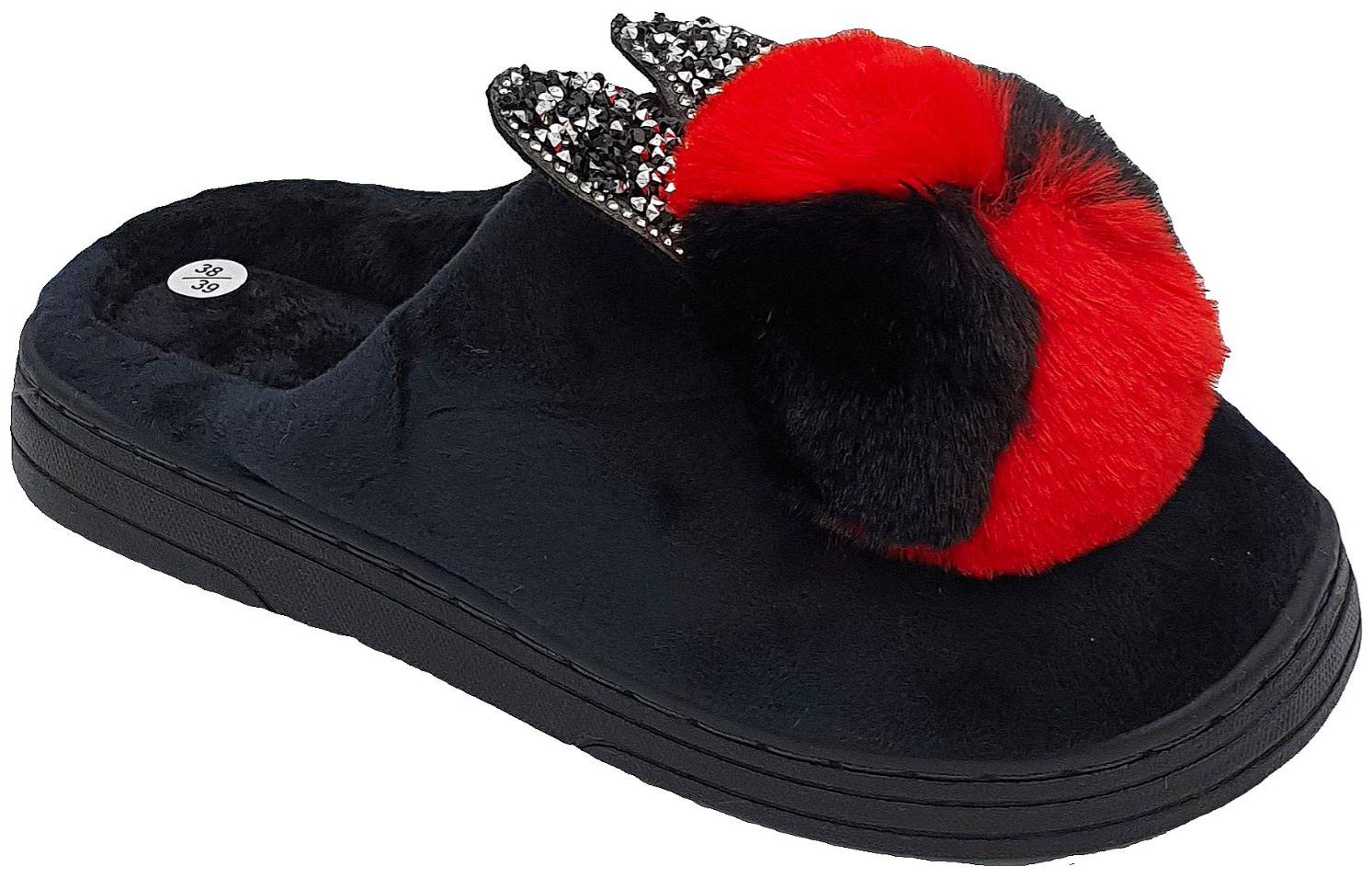 

Pampys Angel Women Black Mules
