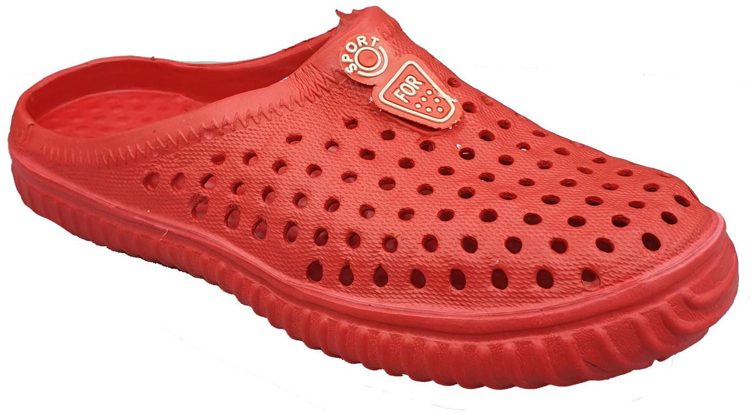 

Pampys Angel Men Red Clogs