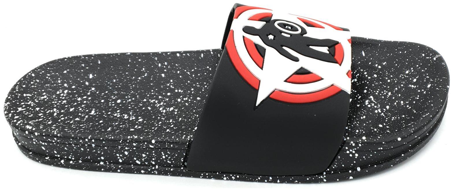 

Pampys Angel Men Black Sliders