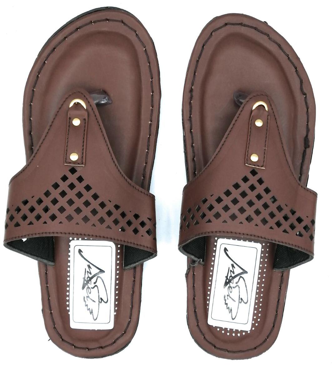 

Pampys Angel Men Brown Sliders