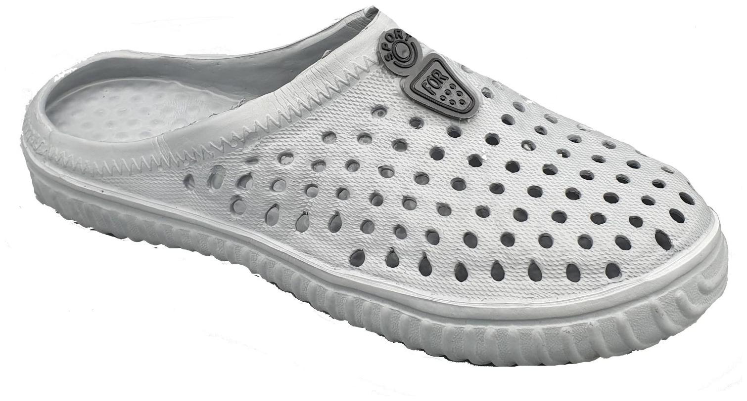 

Pampys Angel Men Grey Clogs