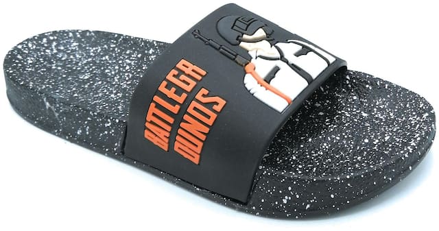 Pampys Angel Sliders For Men ( Black )