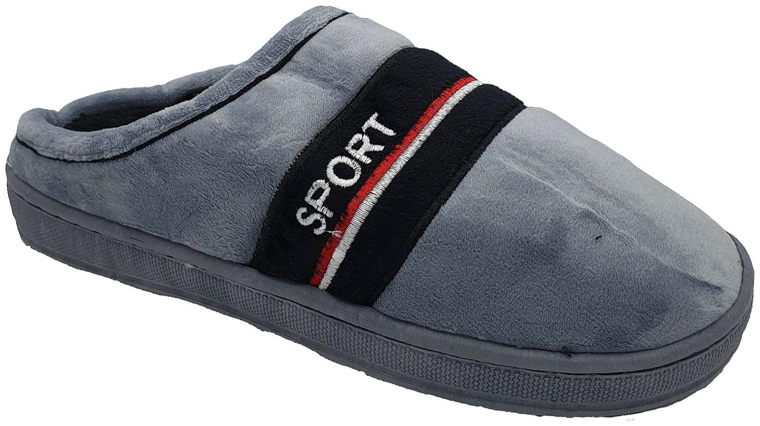 

Pampys Angel Men Grey Sliders