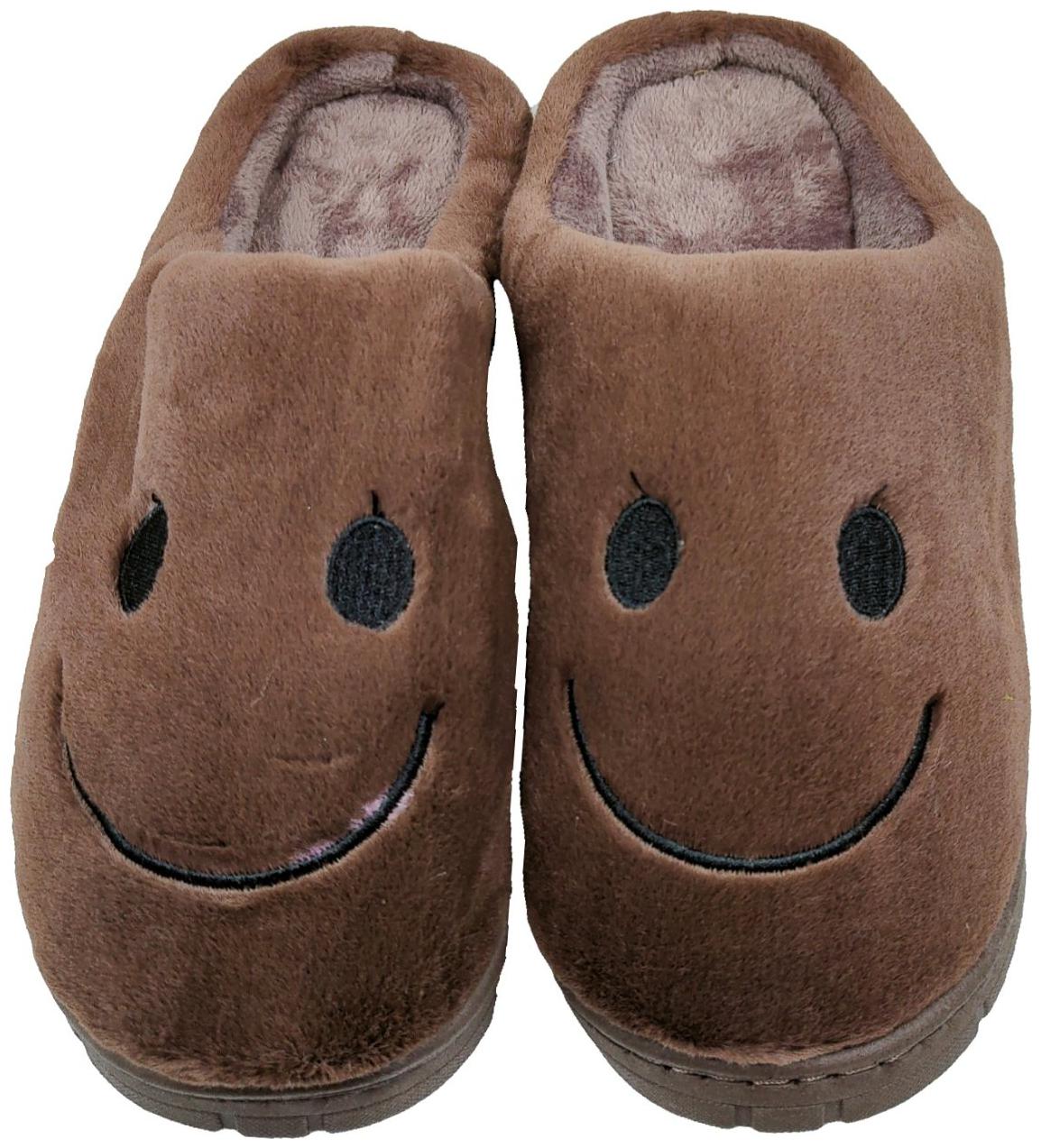 

Pampys Angel W20 Men Fur Smiley Winter Fur Slipper Flip Flops for Men