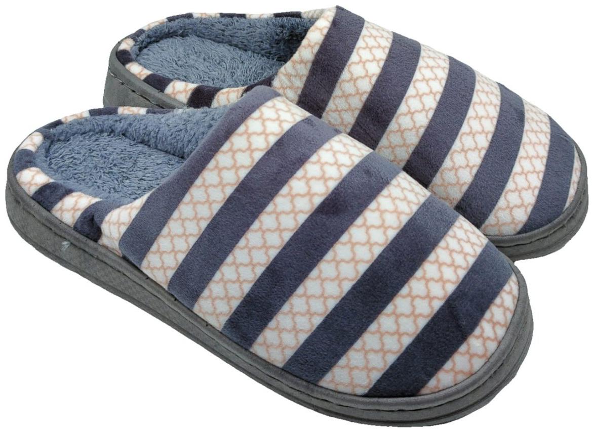 

Pampys Angel W20 M Kundi Check Winter Fur Slipper Flip Flops for Men