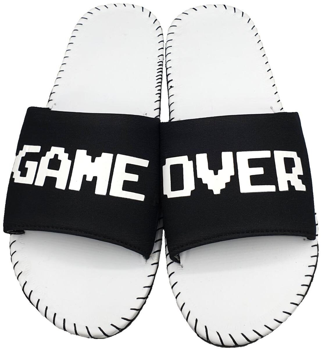 

Pampys Angel Game Over Slippers Flip Flops for Men