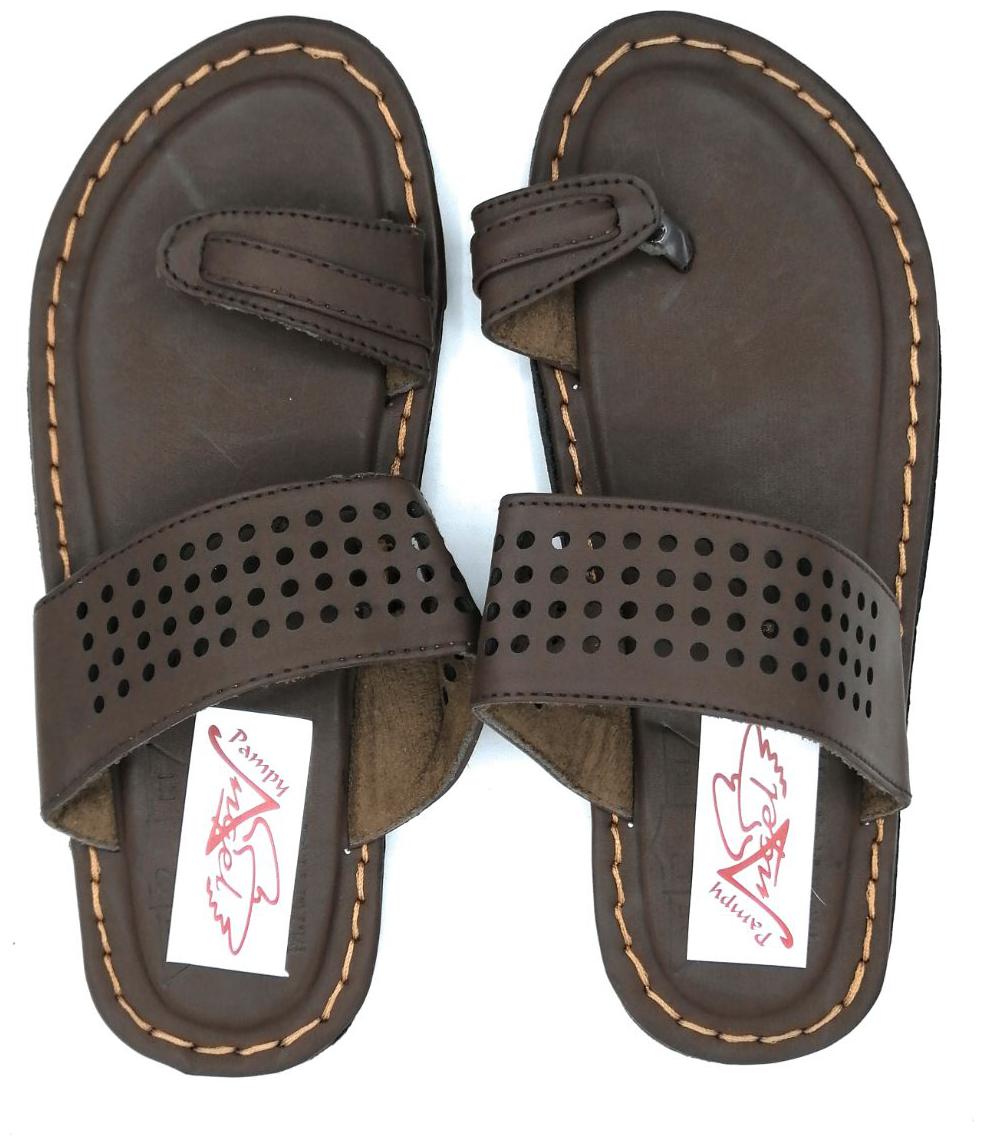

Pampys Angel Men Brown Sliders