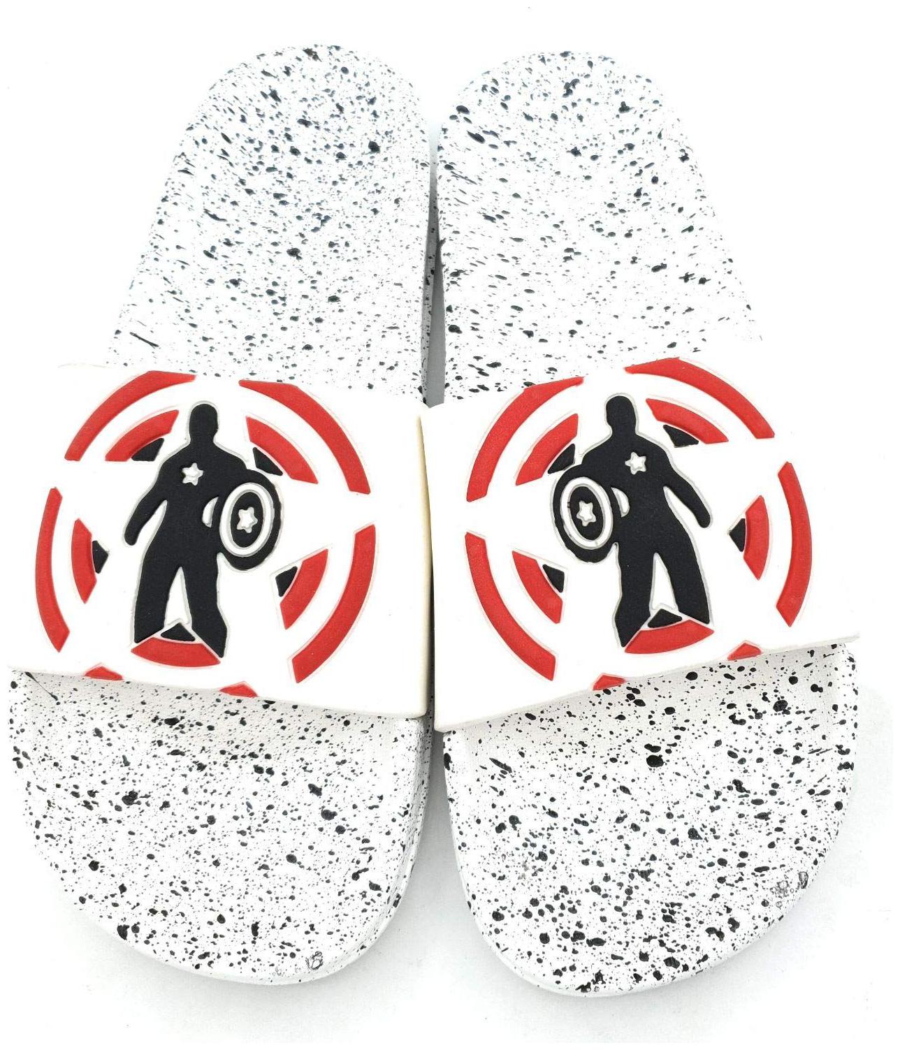 

Pampys Angel Dotted Captain Slippers Flip Flops for Men