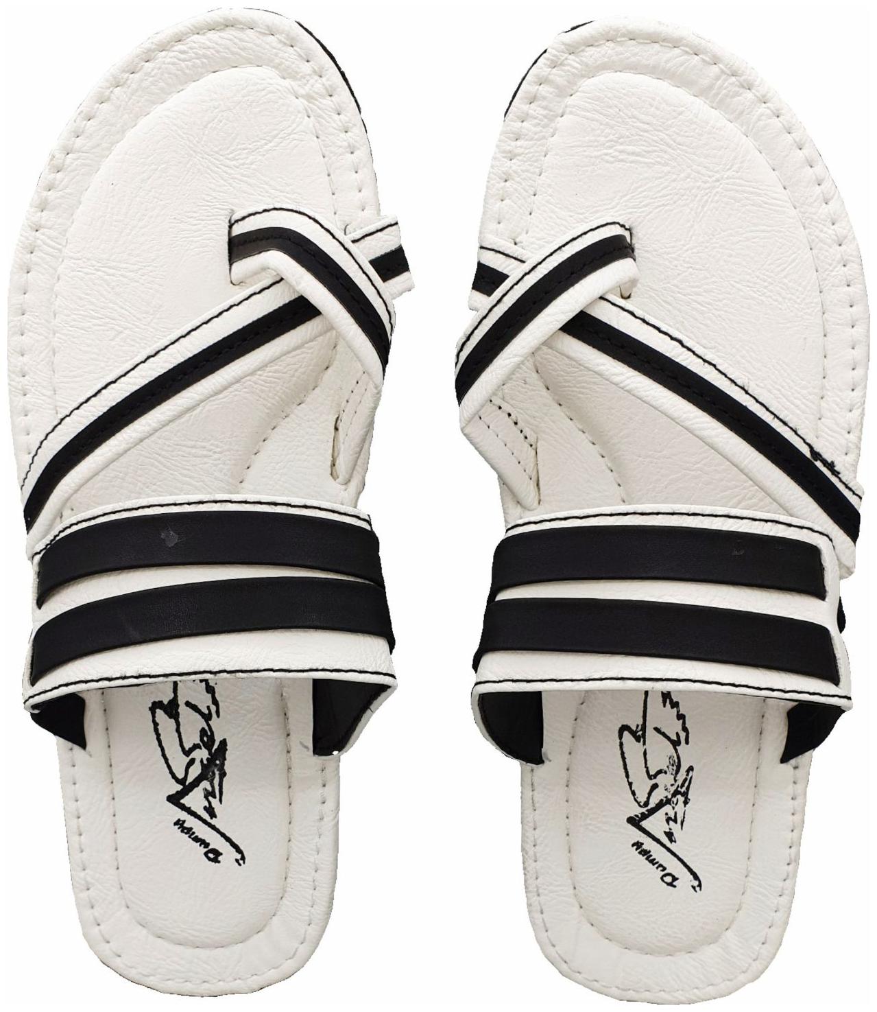

Pampys Angel Men White Sliders