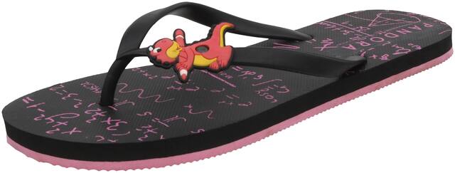PANDORA 15 Flip Flops For Women ( Black )